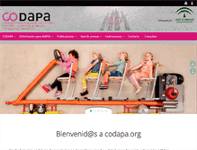 Tablet Screenshot of codapa.org